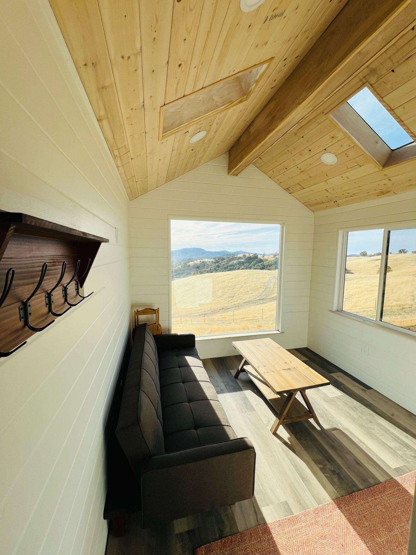 Massive End Cap Window on Tiny Home